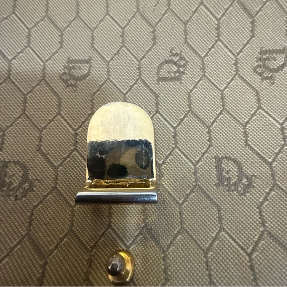 Vintage Dior Beige and Brown Canvas Bag w\COA - Picture 6 of 7